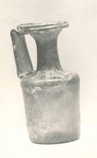 Squat Cylindrical Bottle with One Handle