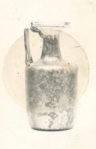 Squat Cylindrical Bottle with One Handle