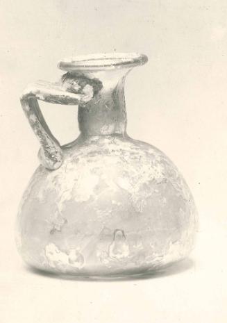 Squat Piriform Bottle with One Handle (Jug)