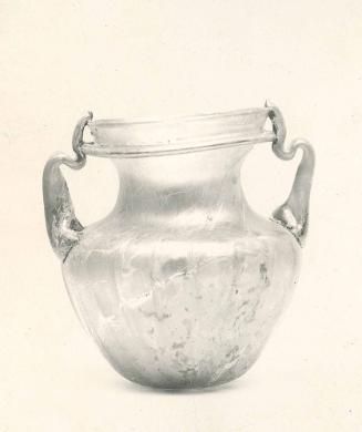 Bulbous Jar with Two Handles