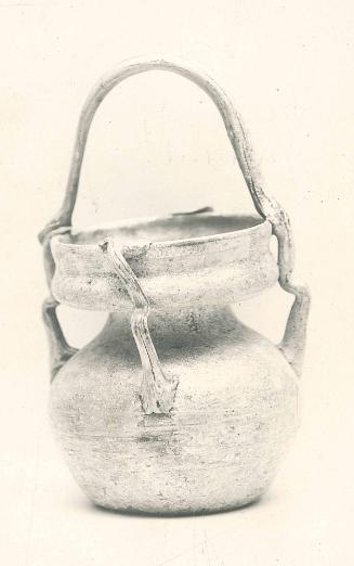 Bulbous Jar with Multiple Handles and Basket Handle