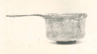 Deep bowl with One Handle on Base Ring (Saucepan, Trulla)