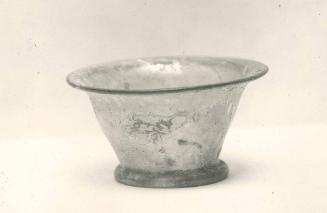 Conical Bowl on Base Ring