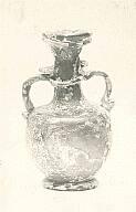 Bulbous Bottle with Two Handles