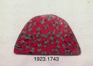 Fragment of mosaic glass