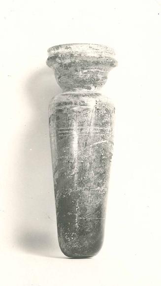 Cylindrical Bottle with Collar Rim