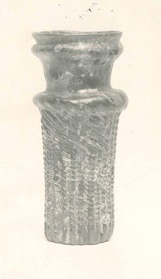 Cylindrical Bottle with Collar Rim