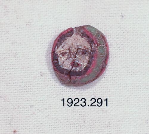 Mosaic cane face bead