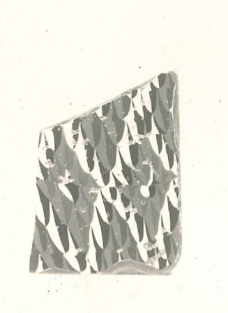 Fragment of mosaic glass