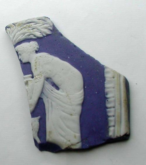 Fragment of Cameo glass