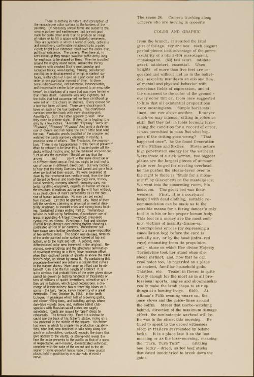 Untitled (Black text on white, "There is nothing in nature and conception...")