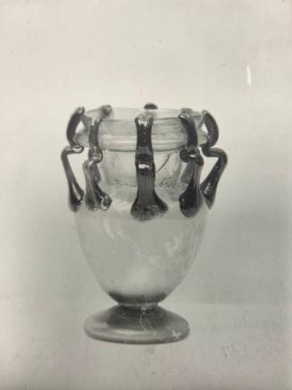 Pointed Jar with Multiple Handles, on Foot