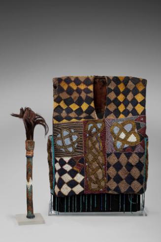 Tunic of a Shango Priest and Flywhisk
