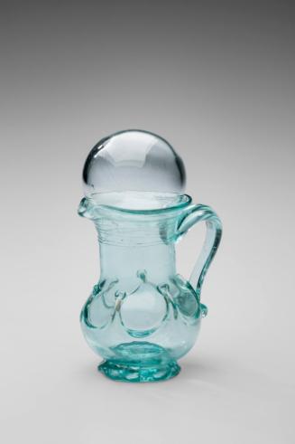 Footed Cream Pitcher and Ball Closure