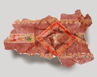 Fragment of a Wall Painting with a Swan