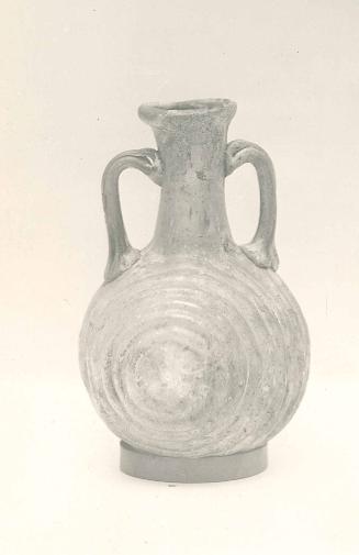 Barrel-shaped Bottle with Two Handles