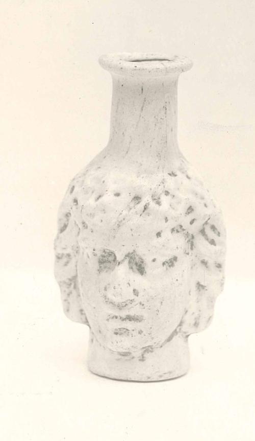 Double Head-shaped Bottle: One Serious Face, One Smiling Face