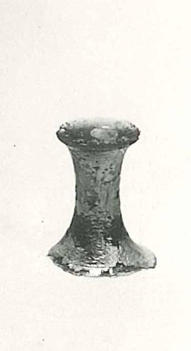 Spool-Shaped Ear Ornament