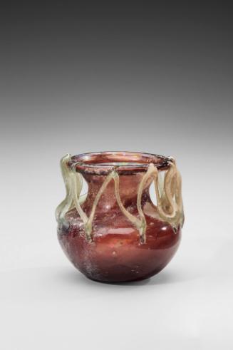 Bulbous Jar with Zigzag Neck Coil