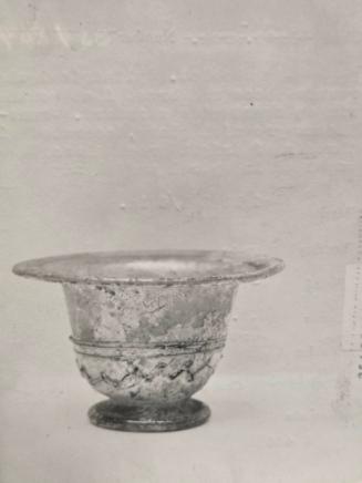 Straight-Sided bowl on base ring