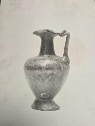 Bulbous Jug with Spouted Mouth on Base Ring