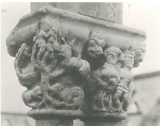 Arcade with Double Capitals and Columns, possibly from Notre-Dame-de-Pontaut