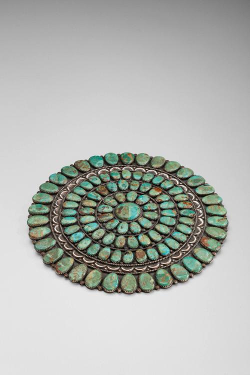 Turquoise Cluster Pin